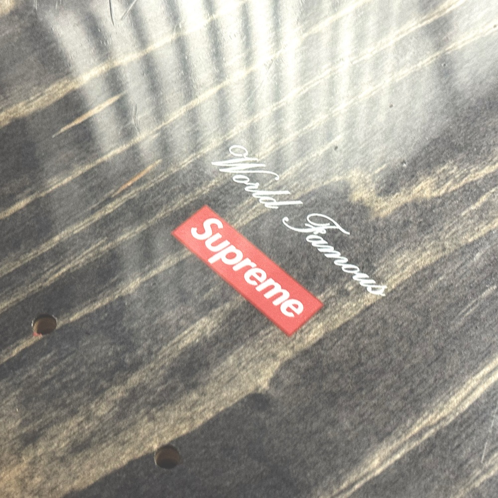 NWT / DEADSTOCK / SEALED - SUPREME “Fat Tip” (Light Blue) Skateboard SS22SB4 - Picture 4 of 6
